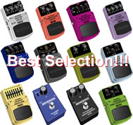 Home Recorder has the best selection of Behringer Effects Pedals!