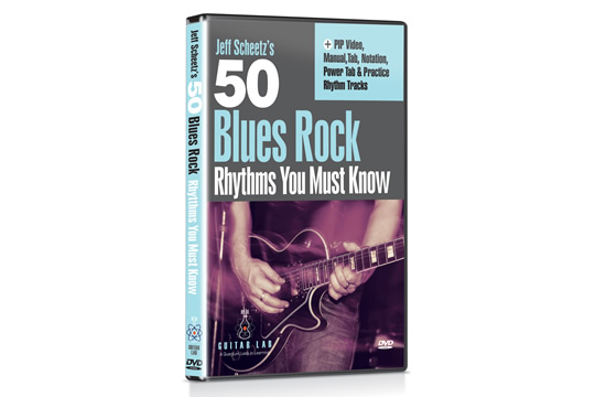 Guitar Lab 50 Blues Rock Guitar Rhythms You Must Know DVD