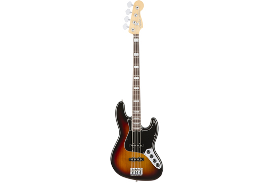 Fender American Elite Jazz Bass Guitar 3 Color Sunburst