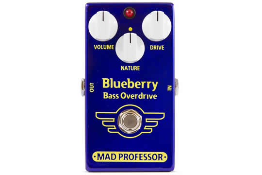 Mad Professor Blueberry Bass Overdrive Effects Pedal
