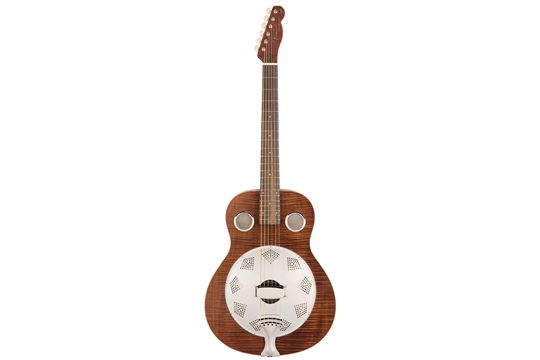 Fender Brown Derby Resonator Guitar