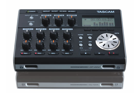 TASCAM DP-004 PORTASTUDIO Digital Multitrack Recorder