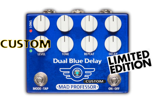 Mad Professor Dual Blue Delay CUSTOM LIMITED EDITION Effects Pedal