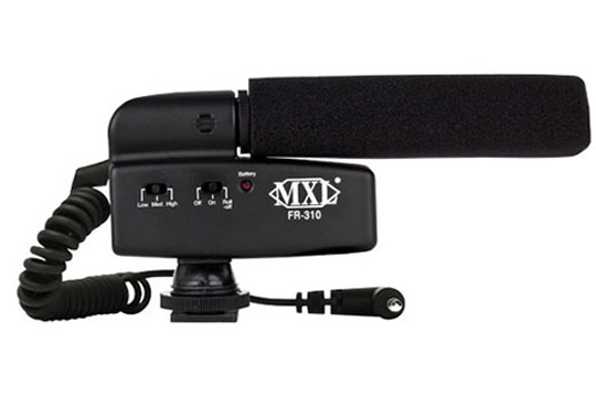 MXL FR-310 DSLR Shotgun Condenser Microphone