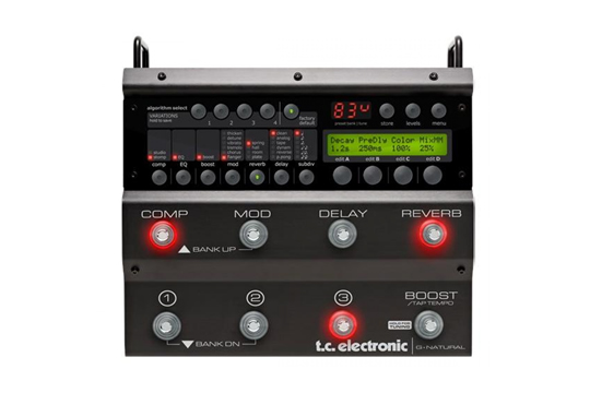 TC Electronic G-Natural Acoustic Guitar Multi Effects Pedal