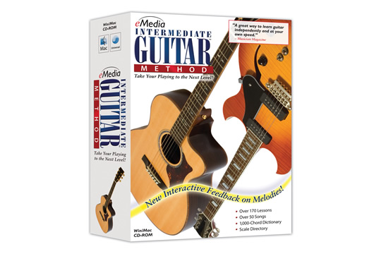 eMedia Guitar Method Vol. 2 Intermediate Tutorial Software