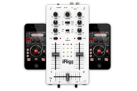 IK Multimedia iRig MIX Compact iPad iPhone iPod Touch DJ Mixer