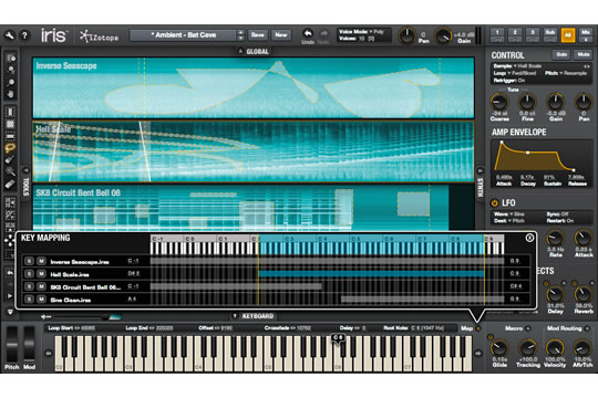 iZotope Iris 2 Sound Design Virtual Instrument Software