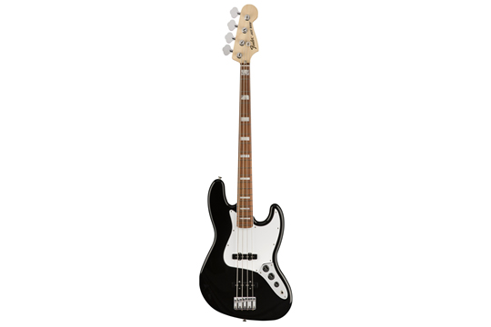 Fender 70s Pau Ferro Jazz Bass Guitar (Black)