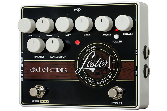 Electro-Harmonix Lester G Deluxe Stereo Rotary Effects Pedal