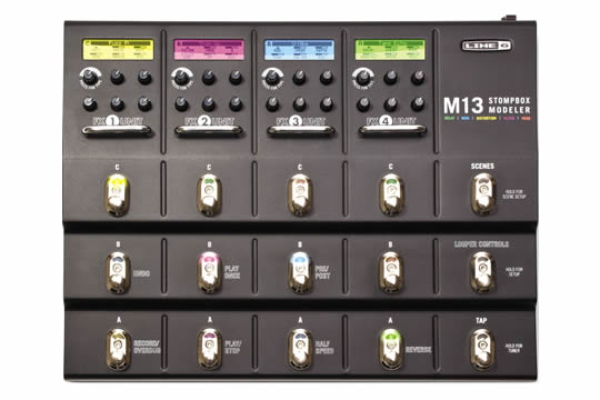 Line 6 M13 Stompbox Modeler Multi Effects Pedal