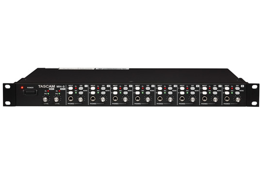TASCAM MH-8 Ultimate 8 Channel Headphone Amplifier