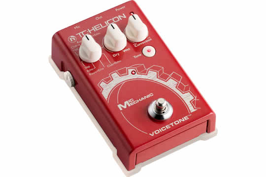 TC Helicon Mic Mechanic 2 Vocal Effects Pedal