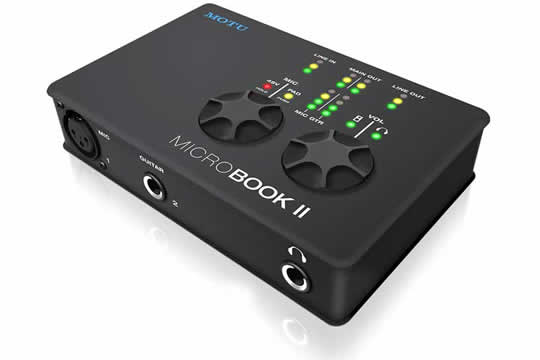 MOTU MicroBook II USB Audio Interface