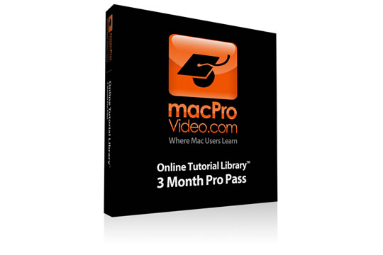NonLinear Educating Inc MacProVideo Tutorial Library 3-MONTH PASS