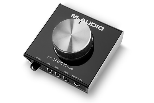 M-Audio M-Track HUB 3-Port Monitoring DAC Interface