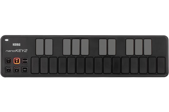 Korg NanoKey 2 USB MIDI Controller Keyboard Black
