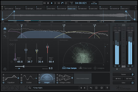 iZotope Ozone 7 Complete Mastering System Software