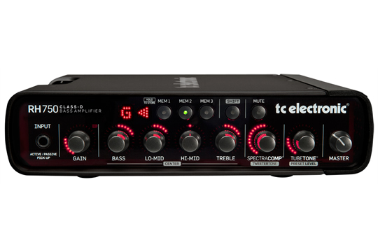 TC Electronic RH750 750W Bass Amp Head