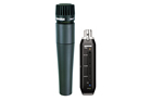 Shure SM57-X2U Cardioid Dynamic Microphone with XLR to USB Adapter