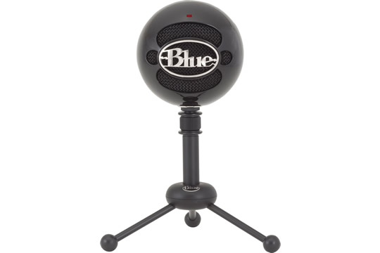 Blue SNOWBALL USB Condenser Microphone BLACK