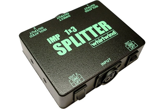 Whirlwind SP1X3 IMP Microphone Splitter