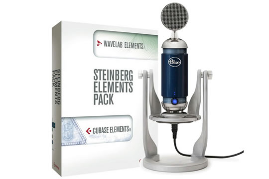 Steinberg Cubase Wavelab Elements Recording Bundle