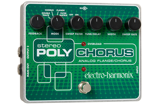 Electro-Harmonix Stereo Polychorus Effects Pedal
