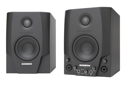 Samson Studio GT Active Studio Monitors with USB Audio Interface