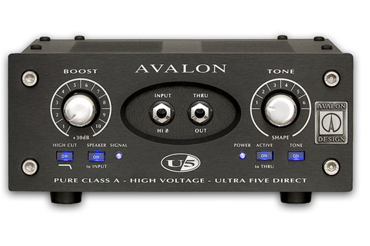 Avalon U5 Anniversary Edition Class A Instrument DI Box-Preamp