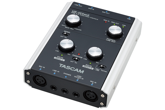 TASCAM US-122MKII USB 2.0 Audio Interface
