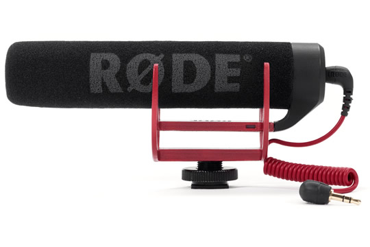 Rode VideoMIc GO Lightweight On-Camera DSLR Microphone