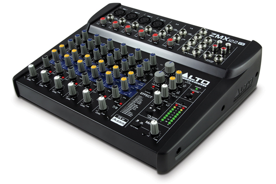 Alto Professional ZMX122FX 8-Channel Compact Mixer