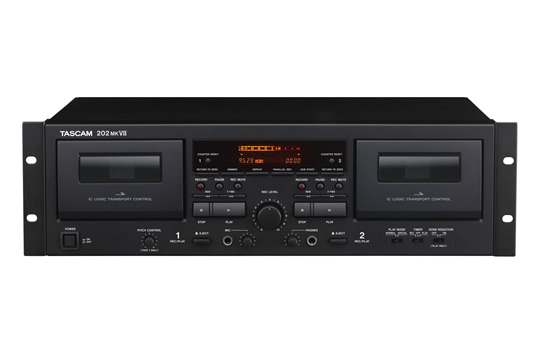 TASCAM 202mkVII Dual Cassette Deck