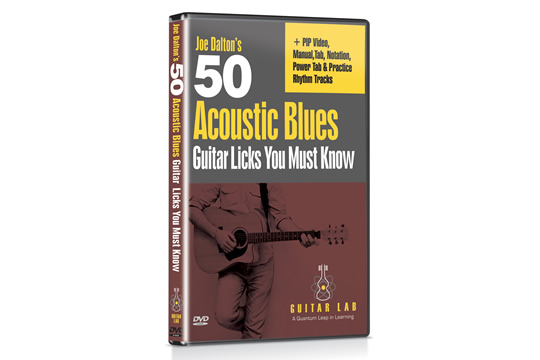 Guitar Lab 50 Acoustic Blues Guitar Licks You Must Know DVD