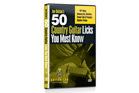Guitar Lab 50 Country Guitar Licks You Must Know DVD