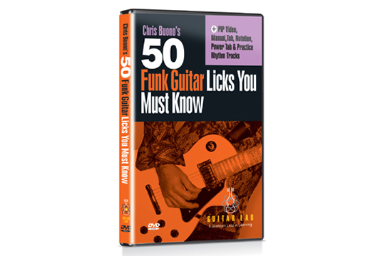 Guitar Lab 50 Funk Guitar Licks You Must Know DVD