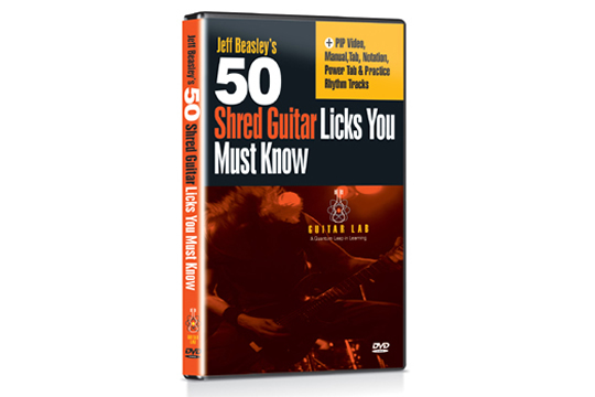 Guitar Lab 50 Shred Guitar Licks You Must Know DVD