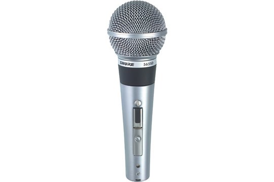 Shure 565SD-LC Cardioid Handheld Dynamic Microphone