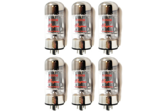 Bugera 6550B-6 Premium Power Tetrode Tube 6-Pack