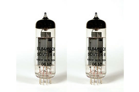 Yorkville 6BQ5M Sovtek EL84 Output Tube Matched Set