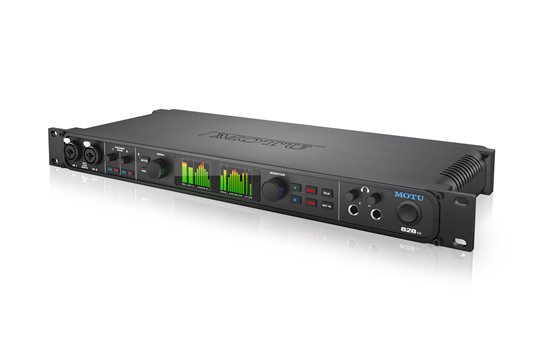 MOTU 828es Thunderbolt USB AVB Audio Interface