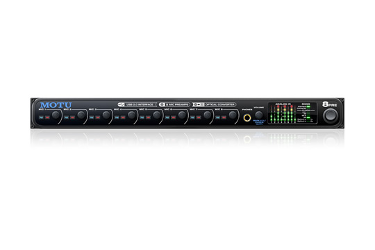 MOTU 8PRE USB 16x12 USB 2.0 Audio Interface