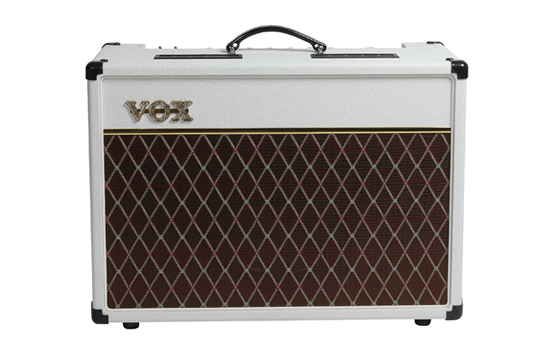 VOX AC15C1 Limited Edition White Bronco Tube Guitar Amplifier