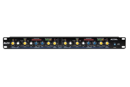 Alto Professional ACOM2 2-Channel Compressor Limiter Gate