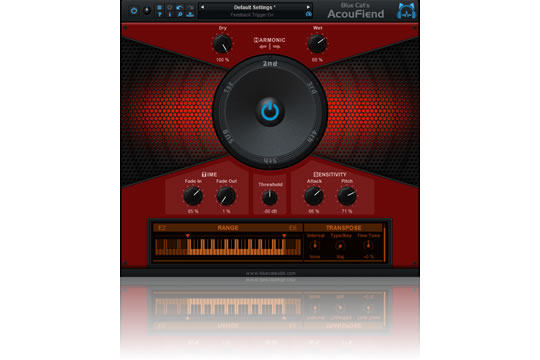 Blue Cat Audio AcouFiend Acoustic Feedback Simulator Plugin (DOWNLOAD)