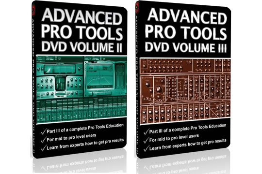 Secrets of the Pros Advanced Pro Tools Tutorial DVD Set