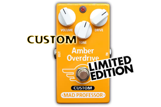 Mad Professor Amber Overdrive CUSTOM LIMITED EDITION Effects Pedal