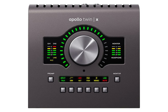 Universal Audio Apollo Twin X QUAD Heritage Thunderbolt Audio Interface