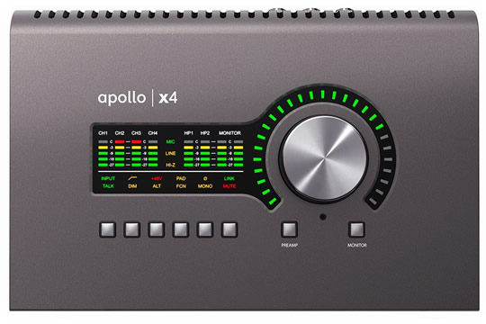 Universal Audio Apollo x4 Heritage Edition Audio Interface